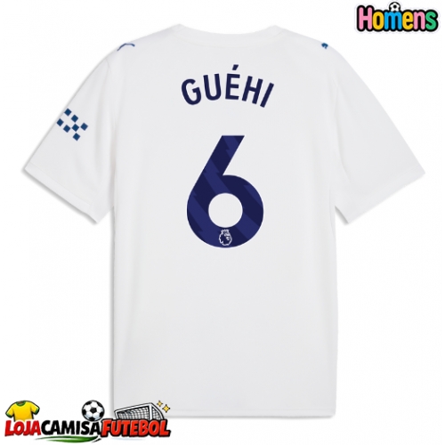 Camisa de Futebol Manchester City Marc Guehi #6 Equipamento Alternativo 2026-27 Manga Curta